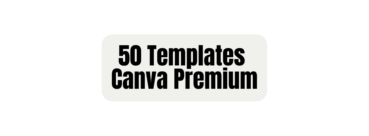 50 Templates Canva Premium
